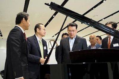 回顾发展历史，畅想科技未来|中国浙江省代表团视察s36沙龙会企业博物馆