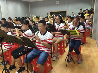 s36沙龙会示范乐团茂名第九小学管乐团大师班活动成功举办